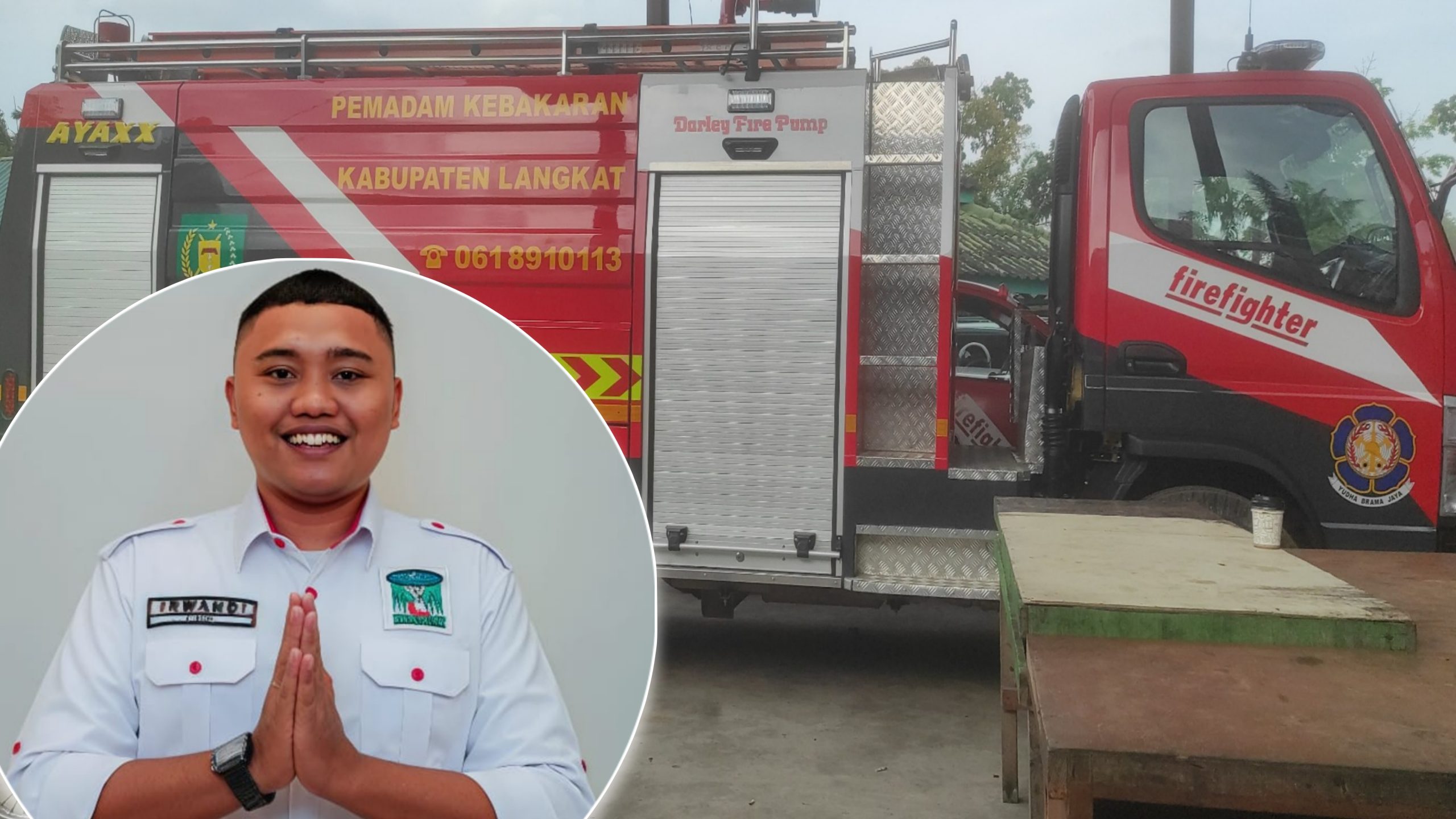 Pemuda Sumut Apresiasi Bupati Langkat Beli 2 Unit Mobil Damkar