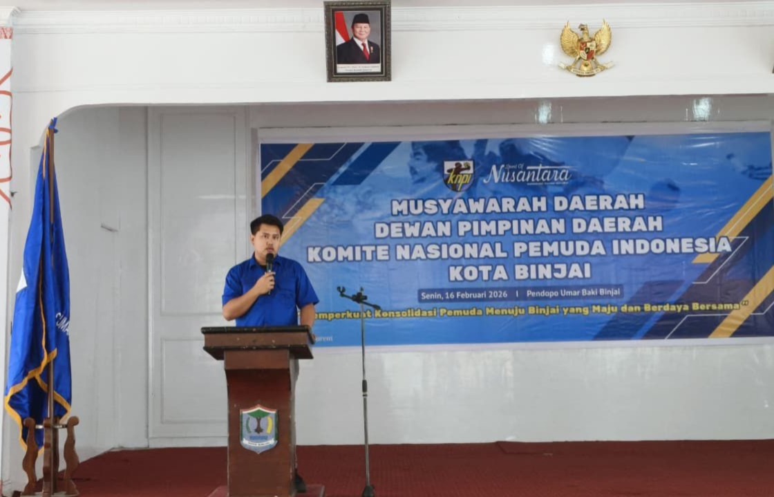 Ibrahim Bazhier Terpilih Jadi Ketua DPD KNPI Binjai 2026-2031
